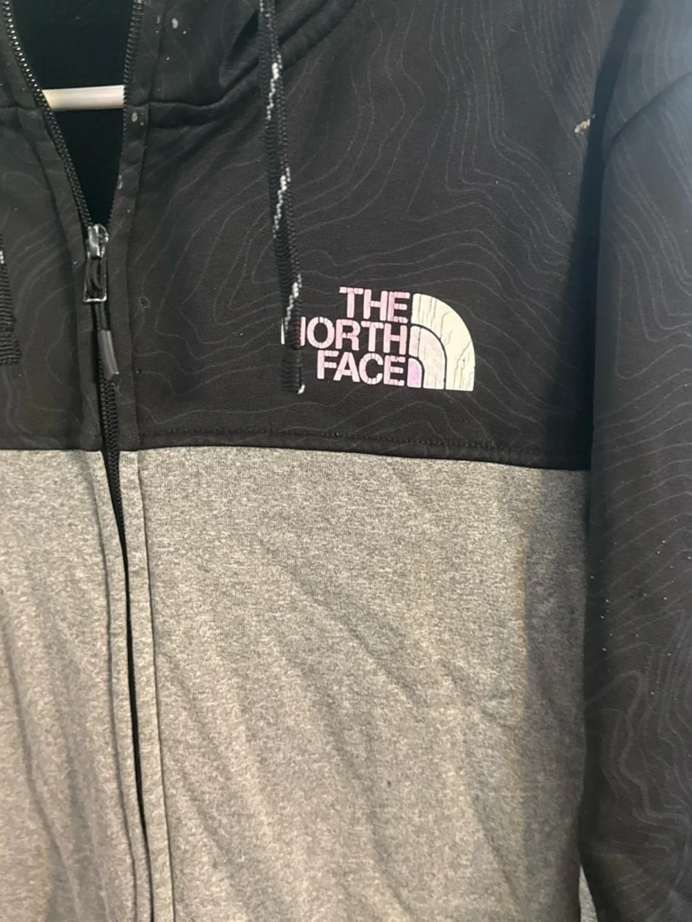 The North Face Black Hooded Zip Jacket